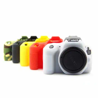 Camera bag Silicone Rubber Case Cover For Canon 600D 650D 700D 80D 800D 200D 1500D 1300D 77D 70D 7D2 6D 5D3 5D4 6D2 DSLR Camera