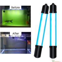 Aquarium UV Light Algae Remover Clear Water Pond Fish Tank Aquarium Submersible Akuarium