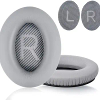 Replacement Ear Pads for Bose Quiet Comfort 35, Ear Pads Cushions Compatible with Bose QC 35/ 35 II Headphones Made of Premium