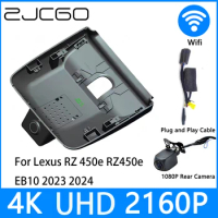 ZJCGO Dash Cam 4K UHD 2160P Car Video Recorder DVR Night Vision Parking for Lexus RZ 450e RZ450e EB10 2023 2024