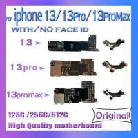 Original Unlocked Logic Board For iPhone 13 PRO MAX Motherboard 128G For iphone13 Pro Max MainBoard Support With Chips Face ID