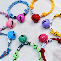 Kalung Pet Kalung Kucing kalung Anjing Request Nama Bahan Tali prusik High quality taha air