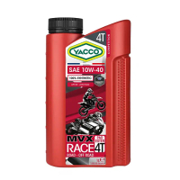 【YACCO-亞殼】法國原裝進口YACCO MVX RACE 4T 10W40 100%全合成酯類競技型機油 1L(台灣總代理公司貨)