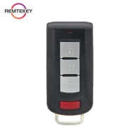 REMTEKEY Smart Car Key Keyless Go FCC GHR-M003 GHR-M004 315Mhz 434Mhz HiTag3 ID47 Chip for for Mitsubishi Mirage 2013-2020
