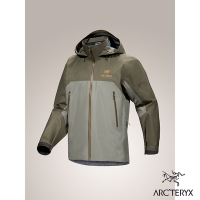 【Arcteryx 始祖鳥官方直營】男 Beta AR 防水外套 糧草綠/龍紋綠