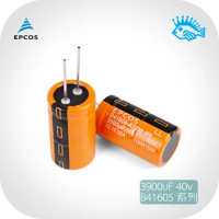 1pcs/5pcs Brand new original EPCOS 40V 3900UF thick and oxygen-free copper feet audio filter electrolytic capacitor 22x40mm