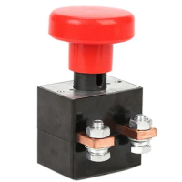 250A Type Emergency Disconnect Switch Stop Switch Start Button Emergency Switch for Forklift Pallet 