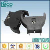 10pcs/lot Cr2032 Battery Socket Storage Box Case Holder for CR2032 Batteries TBH-CR2032-03