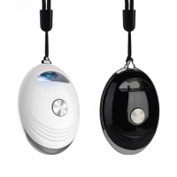 Personal Wearable Air Purifier Necklace Portable Air Freshener Ionizer Mini Negative Ion Generator