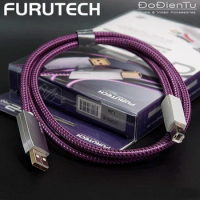 Shipping New original FURUTECH GT2Pro OCC Hi-Fi USB2.0Digital Audio Cable A-B Square Port Decoder DAC Data Cable MADE IN JAPAN