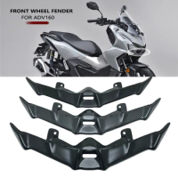 Fit For Honda ADV 160 ADV160 2023 Motorcycle Accessories Front Beak Fairing Extension Wheel Extender Cover
