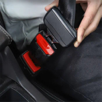 Car seat belt accessories lock tongue for Fiat VW Polo Golf MK4 4 MK7 Touran T5 Bora Skoda Rapid Fabia
