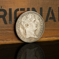 1812年法國拿破侖一世5法郎紀念品銀幣 歐洲硬幣銀圓古玩錢幣
