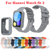 Wrist Strap For Huawei Watch fit 2/fit 2 Silicone Strap For Huawei Watch fit Soft Wristband Replacement Sport watchband Correa