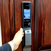 Wholesale Smart Home Lock face palm recognition palm phone APP remote control door lock fingerprint intelligent lock