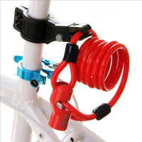 優力ULAC L2N自行車防盜鎖鋼纜鎖可同時鏈鎖多輛單車鎖加長鎖