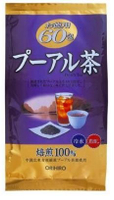 日本【ORIHIRO】普洱茶超值組 60包