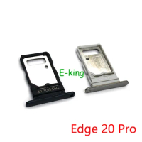 10pcs For Motorola Moto Edge 20 30 Pro Lite Neo Sim Card Slot Tray Holder Sim Card Reader Socket