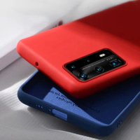 100pcs for Huawei P40 P30 P20 Lite Case Liquid Silicone Cover for Huawei P40 P30 Lite Mate 20 30 Pro Honor 30 20 8X Nova 6 Case