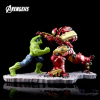 Anime Avengers 2 Iron Man Mk44 Hulkbuster Hulk Armor Action Figures Model Statue Ornaments Room Decor Boyfriend Birthday Gift