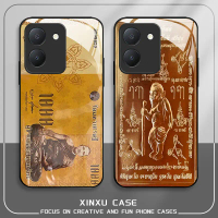 For VIVO Y77T Chuchok luck temple Rahoo Tempered glass phone case Maha Wetsandon Chadok Shockproof C