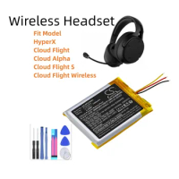 Wireless Headset Battery 3.7V/1500mAh PL644050 for HyperX Cloud Flight, Cloud Alpha, Cloud Flight S