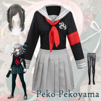 Peko Pekoyama Cosplay Costume Anime Super Danganronpa Uniform For Woman Halloween