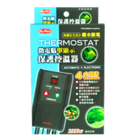 【MR.AQUA】水族先生 MR.微電腦 單顯示 3保護控溫器+送ISTA石英加熱棒500W(雙迴路 高溫斷電 離水斷電)