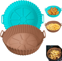 Air Fryer Silicone Liners for Ninja Air Fryer AF101 4 QT AF150 AF161 5.5 QT MAX XL, for COSORI/Gourm