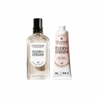 【L’Occitane 歐舒丹】官方直營 櫻花香氛護手組(櫻花淡香水50ml+櫻花護手霜30ml/獨家)