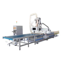 wood cnc router 8 x 4 1325 woodworking engraving machine automatic furniture kitchen cabinet door making machine