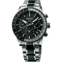 【SEIKO 精工】Astron 5X53 雙時區 陶瓷鈦金屬GPS衛星定位錶(5X53-0AD0D SSH011J1)