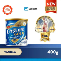 Ensure Gold 400g/370g (Pemakanan Lengkap Dewasa) - Vanilla EXP 03/2026, Almond 10/26, Kopi 01/27, Ga