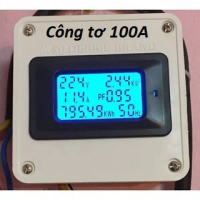 Công tơ điện tử 100A 6 thông số AC P06S-100A/20A 110~250VAC 22kW ,Đo Công Suất, Điện Áp, Cường Độ Dò