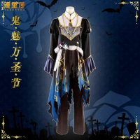 Ensemble Stars Team Fine Ghost Cosplay Costume Tenshouin Eichi Uniform Hibiki Wataru Tori Himemiya Costume Halloween Cosplay
