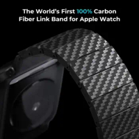 Strap For Apple Watch Band 44mm 45mm 42mm 41mm 40mm 49mm Carbon Fiber Lightweight Link Bracelet iWatch Series 8 3 5 6 SE 7 ultra