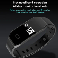 cheap price latest pedometer heart rate smart watch passed ce fcc rohs anti-lost stop watch blood presssure smart bracelet