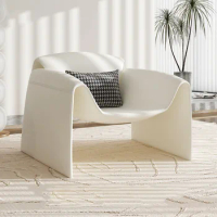 Elbow Support Armrest Living Room Chairs Luxury Balcony Aesthetic Lounge Chair Vanity Sofa Muebles De La Sala Home Furniture