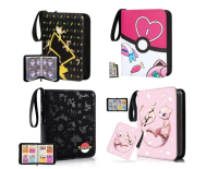 Binder Card game TCG 4 Pocket Trading Card Files Album Tempat Taruh Kartu