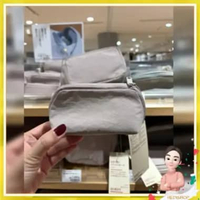 Muji Cosmetic Pouch / Dompet Kosmetik Muji Jepang pink