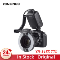 YongNuo YN-14EX TTL Macro Ring Lite Flash Light for Canon EOS DLSR Camera 5D Mark II 5D Mark III 6D 7D 60D 70D 700D 650D 600D