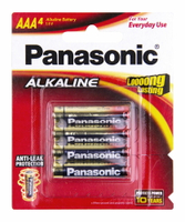 Panasonic 國際牌 高效能 4號 鹼性電池(4入)