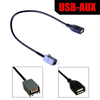 อะแดปเตอร์สาย USB, เข้ากันได้กับ CIVIC 2008 ขึ้นไป, JAZZ / CR-V, ACCORD / CR-Z 09-13, เครื่องเล่น MP