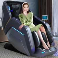 AoSDSi 2023 New Telescopic 4D Movement Luxury Massage Chair Home Multi-Functional SL Guide Zero-Gravity Space Capsule Sofa