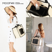 MOOF49 CALICO TRAVEL BAG + CASE กระเป๋าผ้า Recycled Cotton