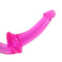 TPE Strapless-Strap On-Penis-Dildo-Anal G-Spot-Double Penetration-Dong-for-Women