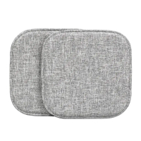 HOME LIVING STYLE เบาะรองนั่ง HAGI 2ชิ้น 16X16นิ้ว เทา HLS จัดส่งโดย HomePro