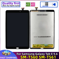 LCD For Samsung Galaxy Tab E 9.6 SM-T560 T560 SM-T561 T561 Original Tablet Display Touch Screen Digitizer Assembly Replacement
