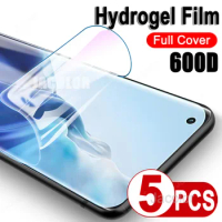 5PCS Hydrogel Safety Film For Xiaomi Mi 11 Lite 5G NE Ultra Pro Soft Protective Film For Xiaomi11Lite Soft Gel Film Not Glass