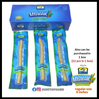 Miswak (kích thước thông thường 6 inch) bởi AL khair chính hãng-Gỗ sugi siwak 6 inch vệ sinh răng mi